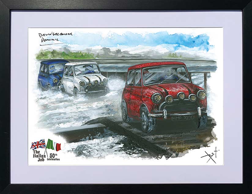 Minis Through the Weir