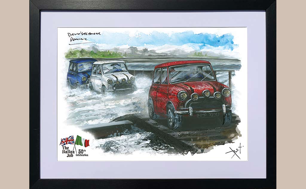 Minis Through the Weir