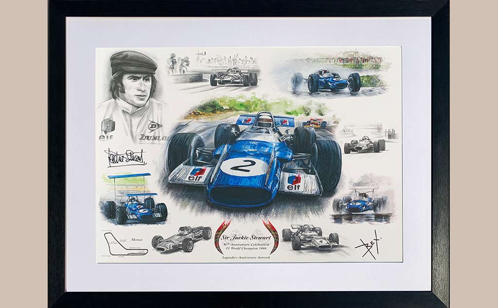 50th Anniversary of Sir Jackie Stewarts 1969 Win