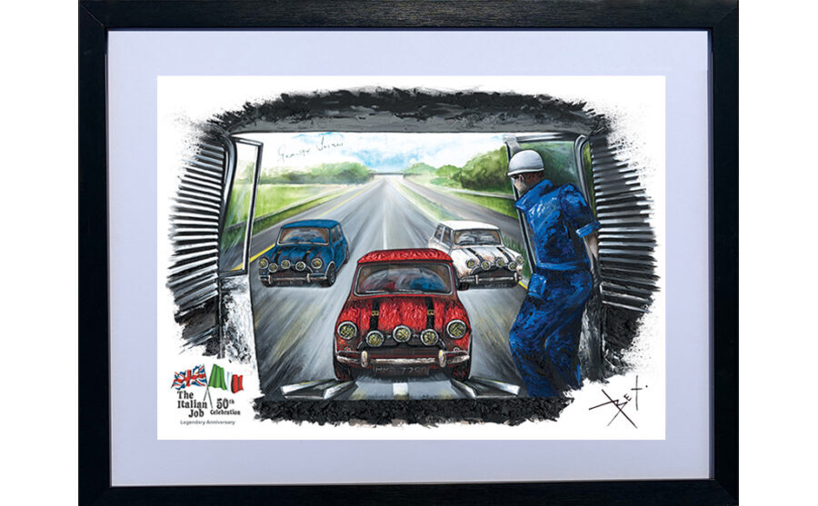 Get Your Wheels In Line Artwork | Signed by George Innes